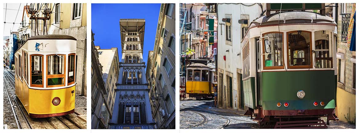 Reizen met OV Lissabon Portugal